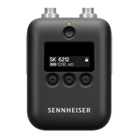 Sennheiser Digital 6000 Series User manual