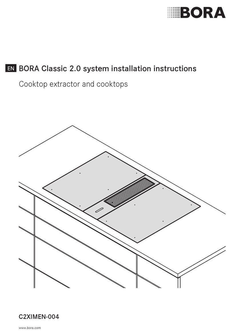 bora Classic Series installation instructions