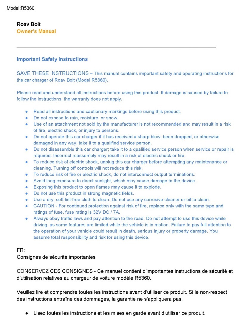 Anker Roav Bolt R5360 owner's manual