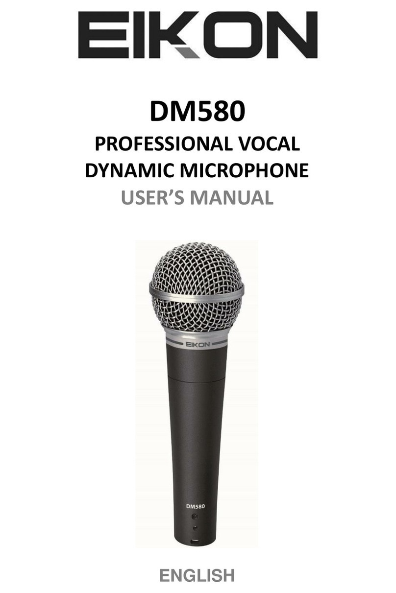 Eikon DM580 user manual