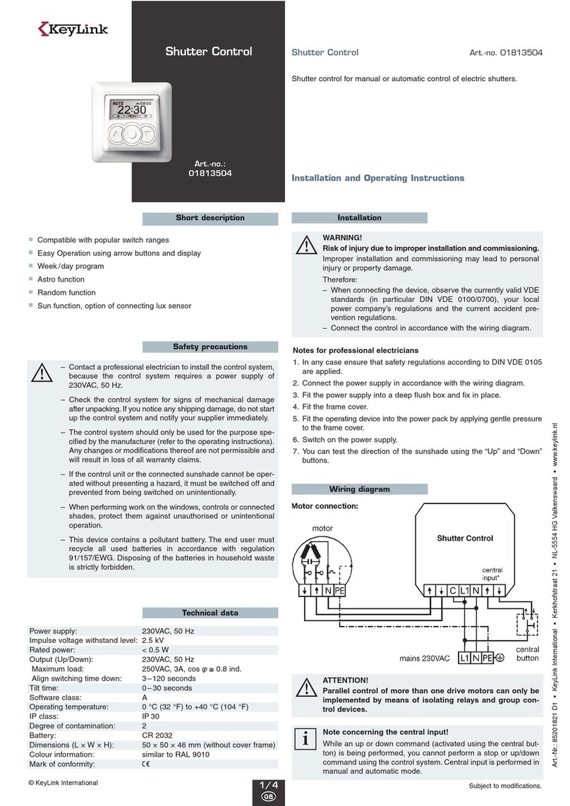 KEY-LINK 01813504 user manual