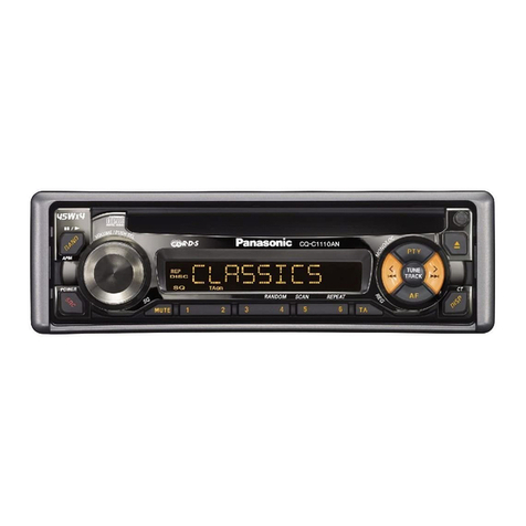 Panasonic CQ-C1110AN User manual