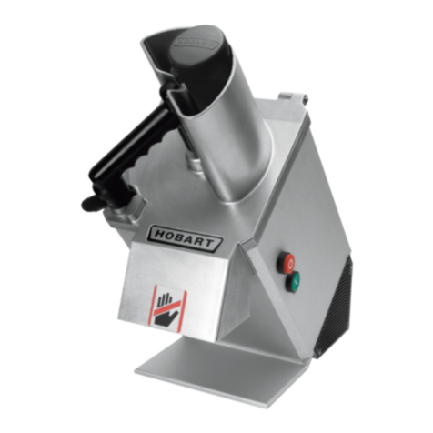 Hobart VPU 100 Installation and operating instructions
