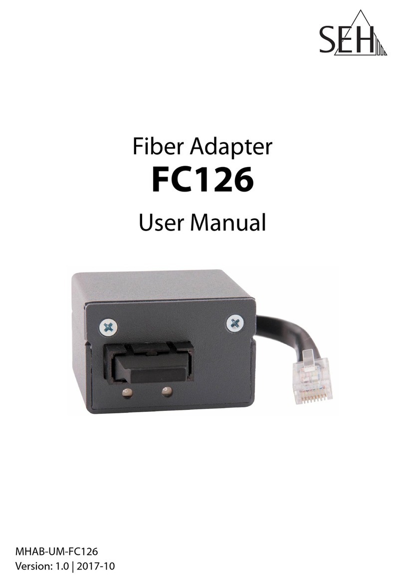SEH FC126 user manual