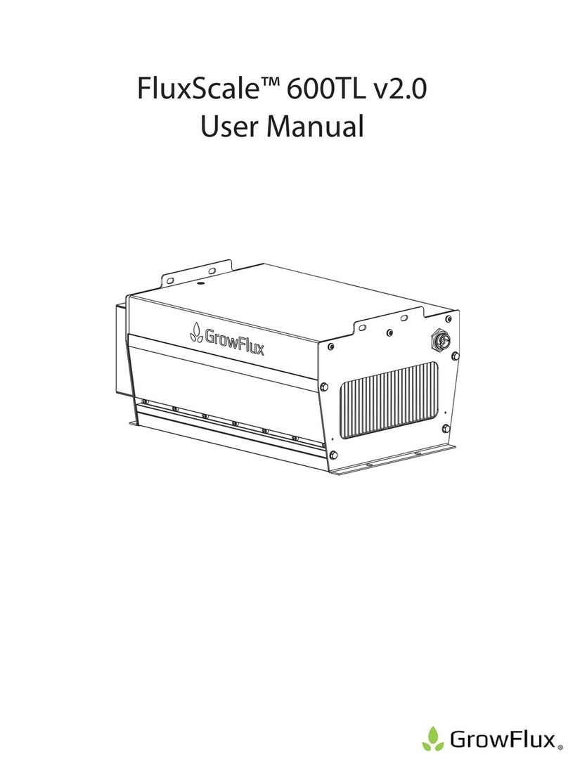 GrowFlux FluxScale 600TL v2.0 user manual GrowFlux FluxScale 600TL v2.0 user manual