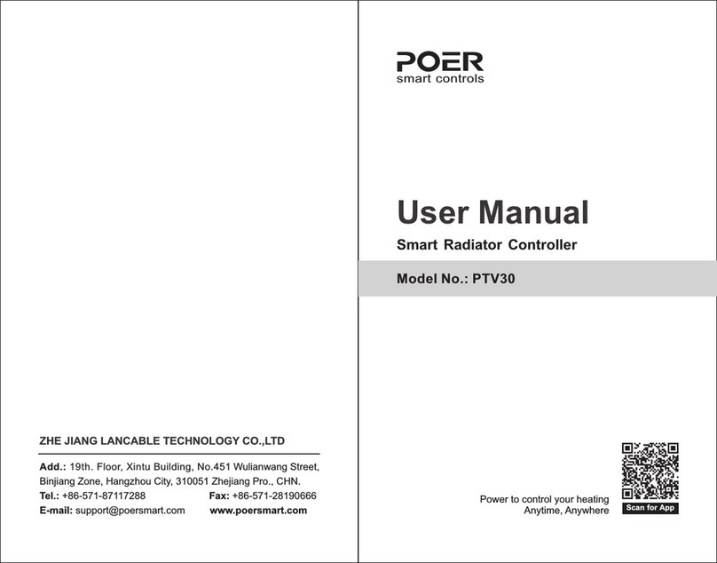 POER PTV30 user manual