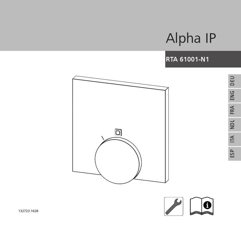 Alpha IP RTA 61001-N1 User manual