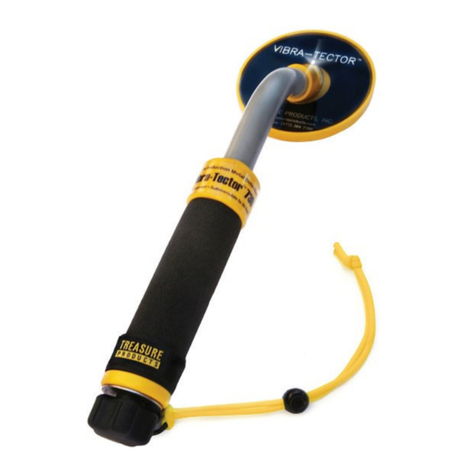 Treasure Cove Vibra-Tector 740 quick start guide