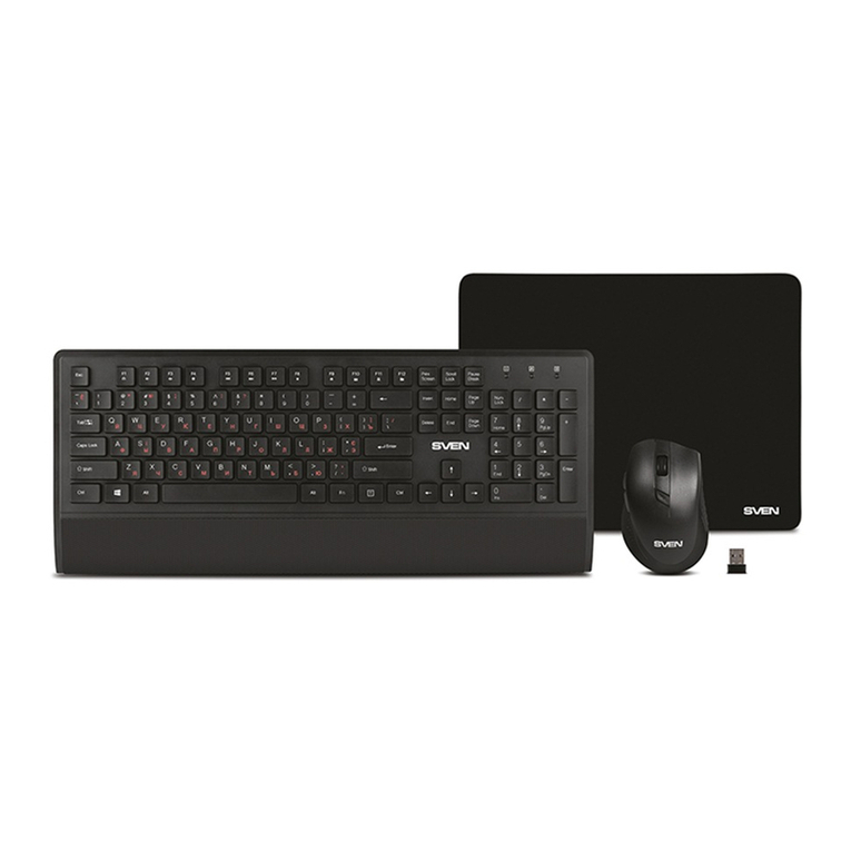 Sven KB-C3800W user manual