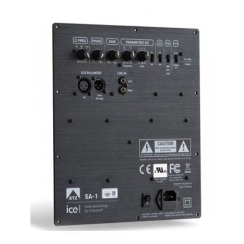 XTZ SA-1 User manual
