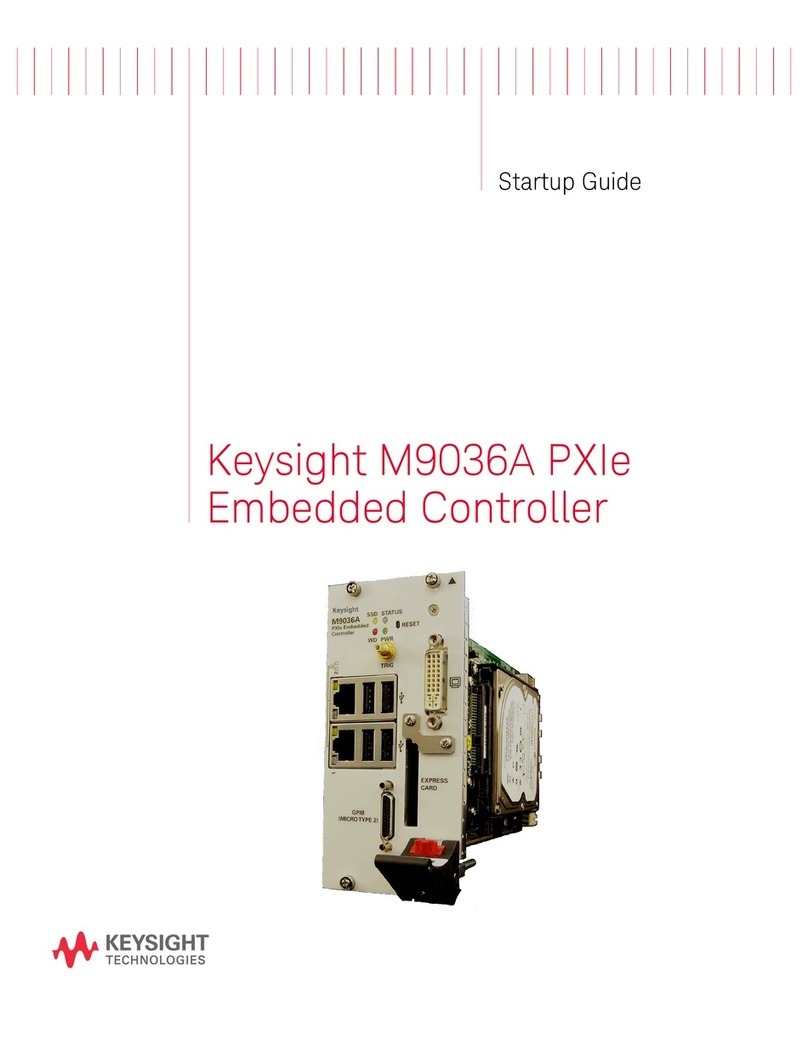Keysight Technologies M9036A PXIe User guide