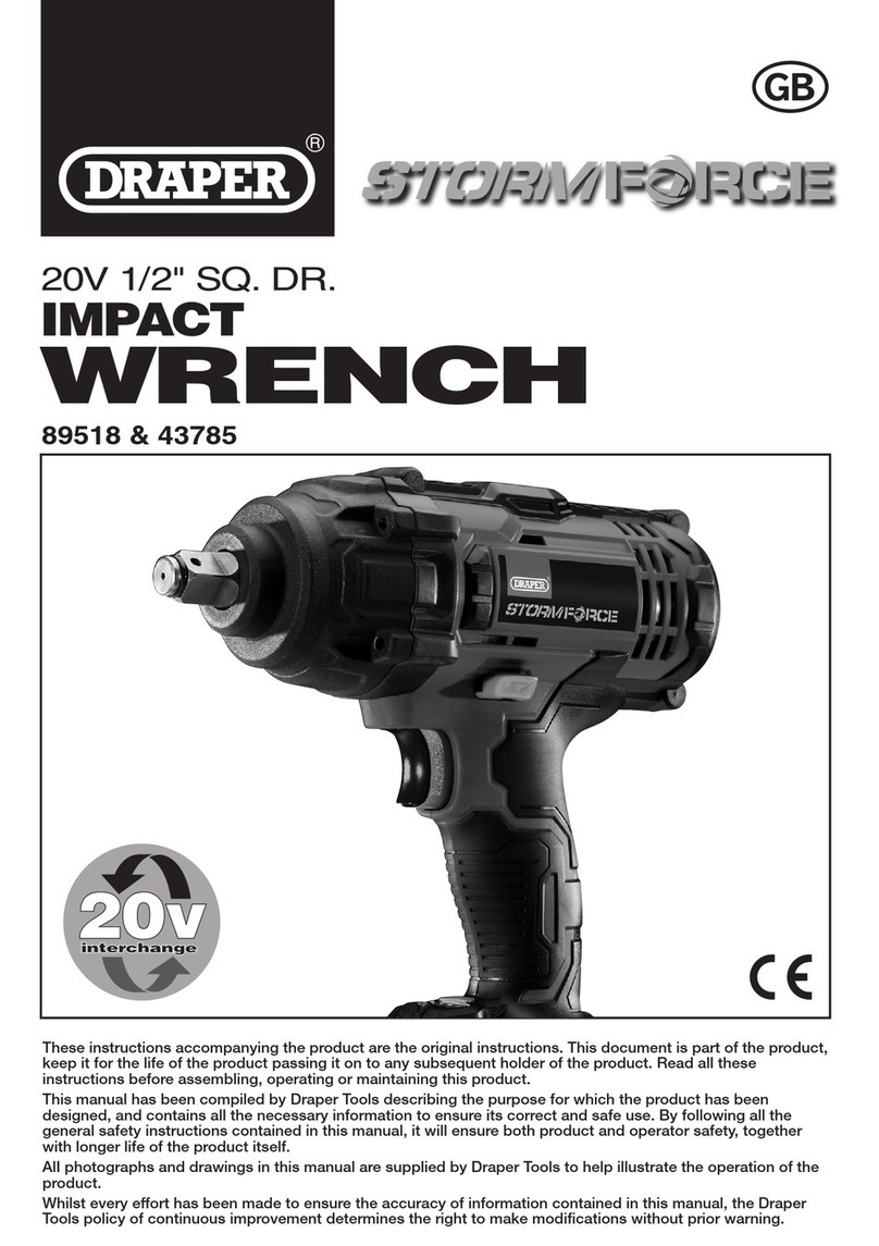 Draper Storm Force CIW204SF User manual