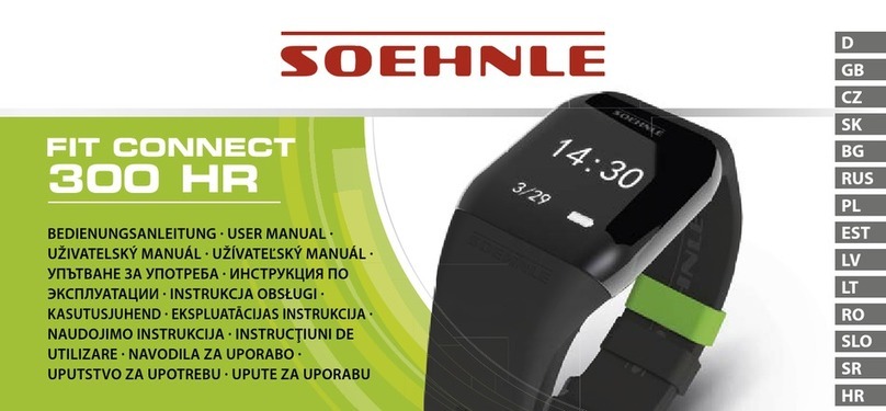 Soehnle Fit Connect 300 HR User manual
