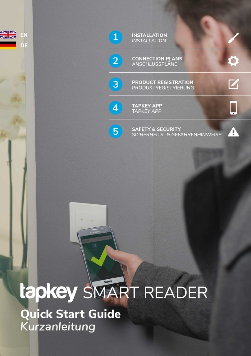 Tapkey Smart Reader quick start guide