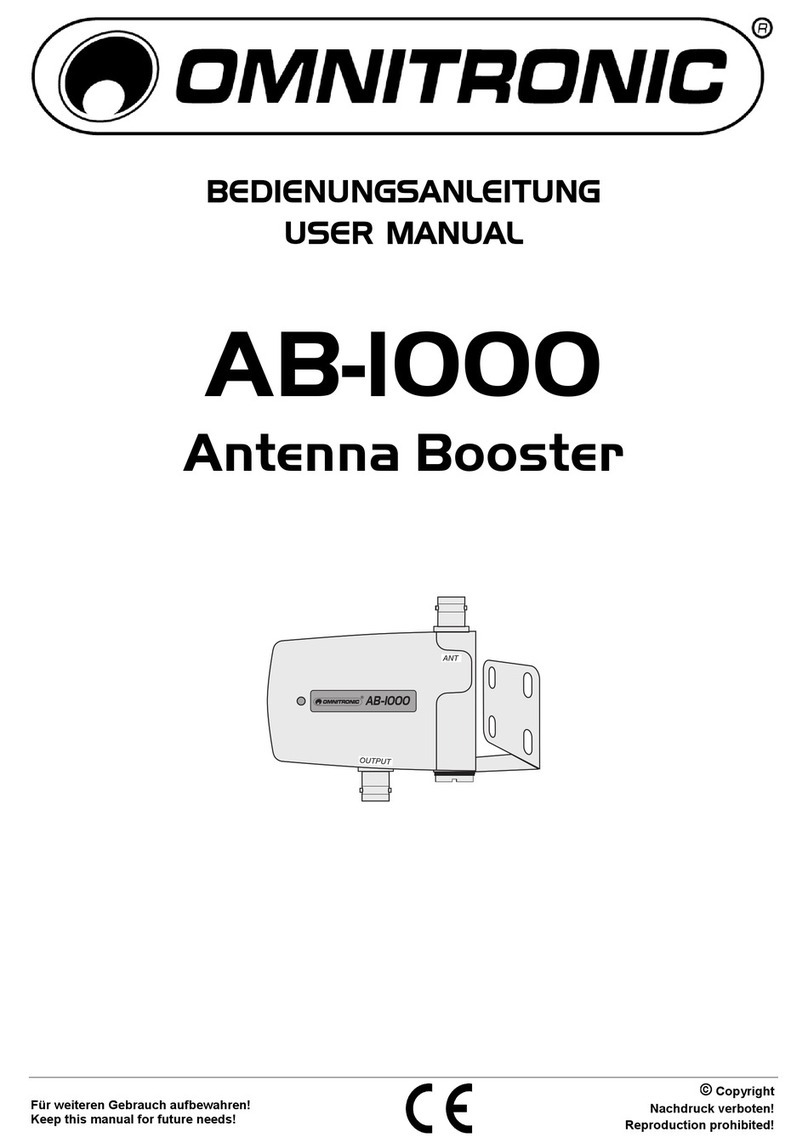 Omnitronic AB-1000 user manual