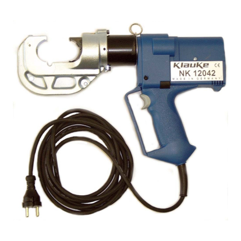 Textron Klauke NK 120/42 User manual Textron Klauke NK 120/42 User manual