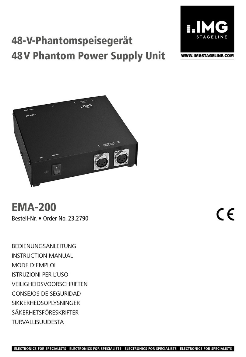 IMG STAGE LINE EMA-200 User manual