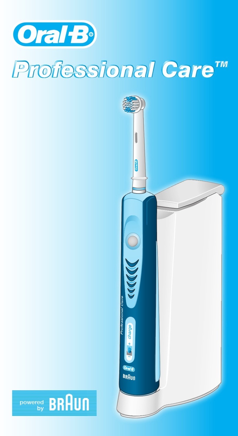 Braun Oral-B Professional Care Series manual