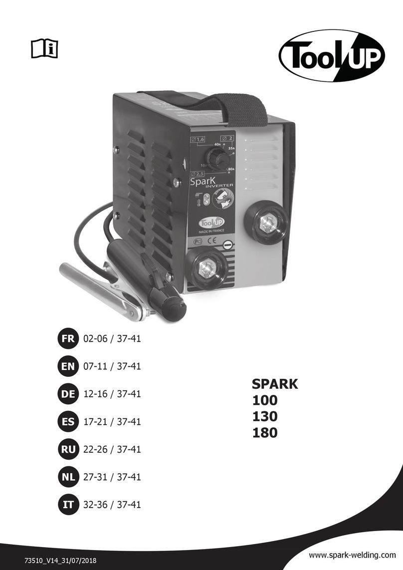 Tool Up Spark 100 manual