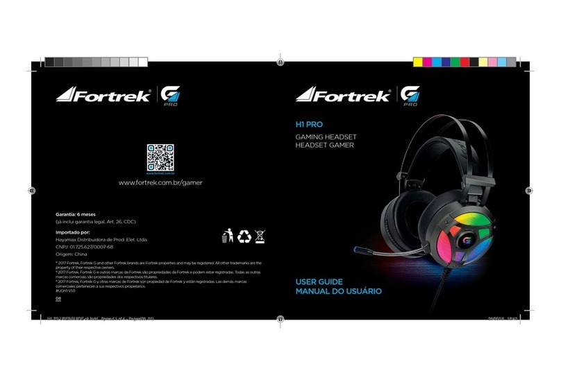 Fortrek H1 PRO User manual