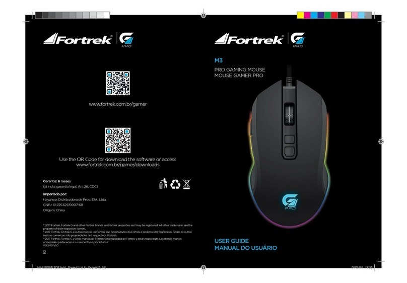 Fortrek M3 user guide