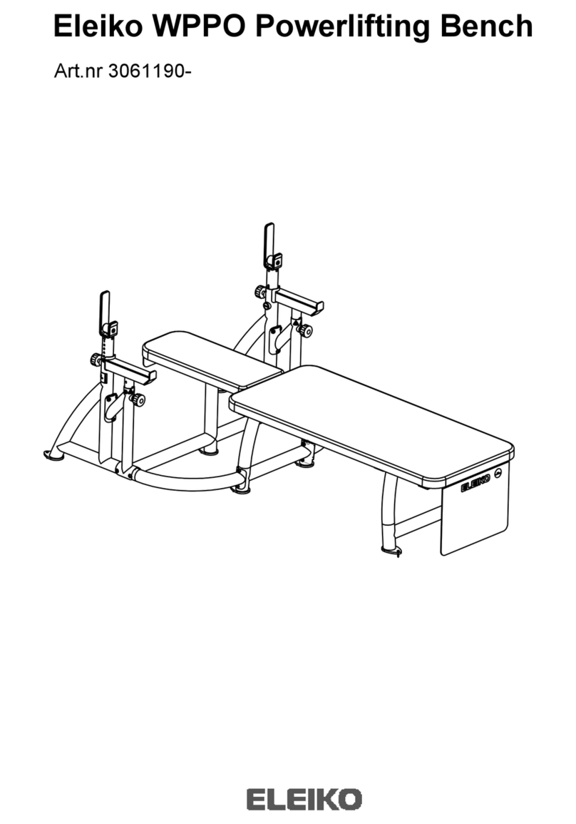 Eleiko 3061190 User manual