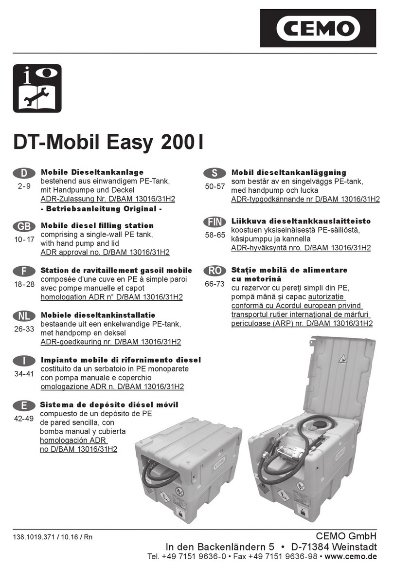CEMO DT-Mobil Easy 200 L Original operating instructions