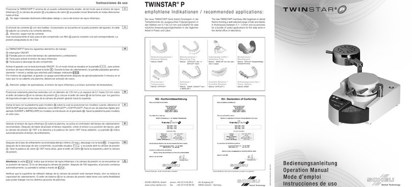 SCHEU TWINSTAR P Series Operation manual