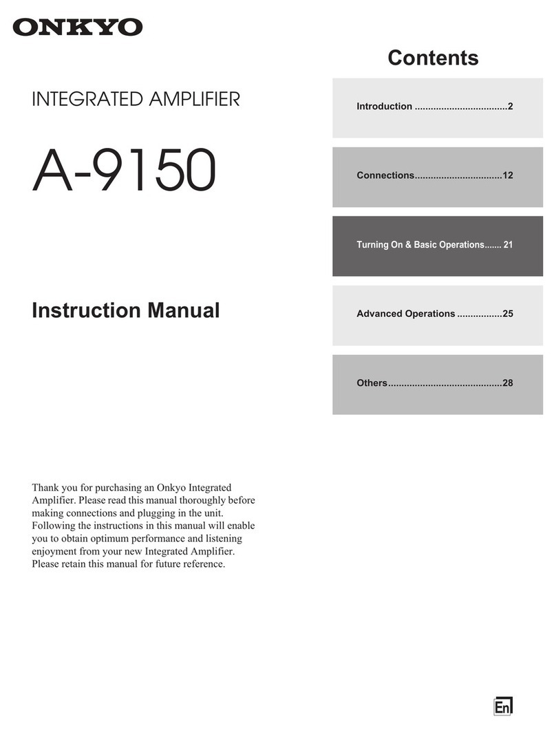 Onkyo A-9150 instruction manual