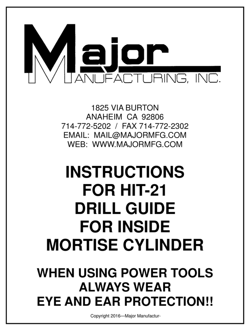 Major HIT-21 instructions