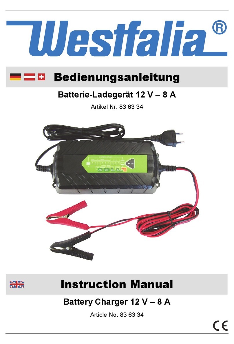 Westfalia 83 63 34 instruction manual