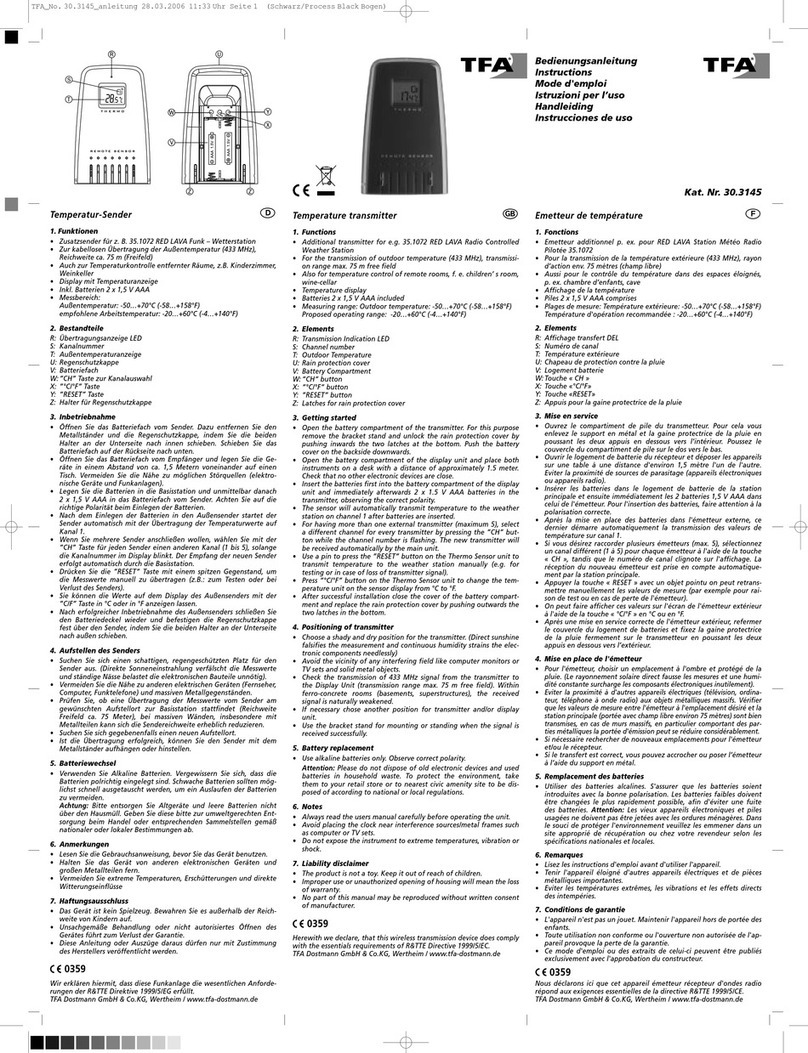 TFA 30.3145 instructions