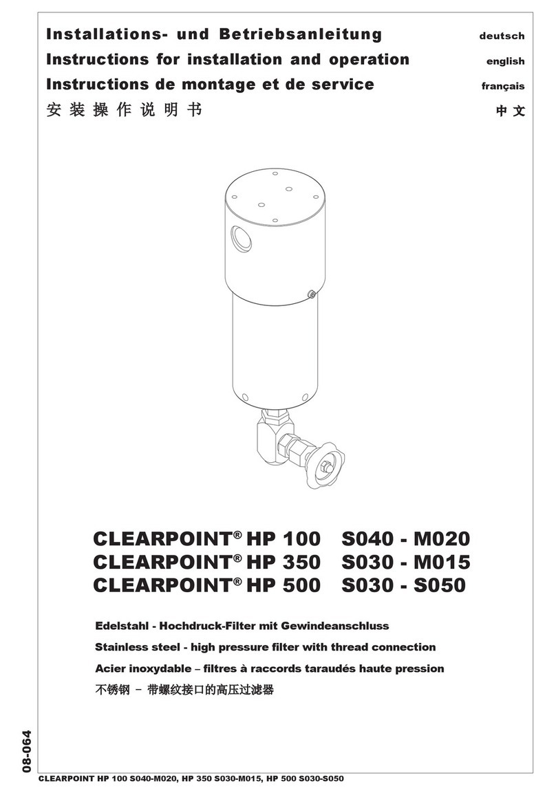 Beko CLEARPOINT HP100S040 User guide