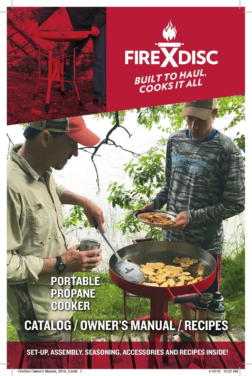 FireDisc HUNTING BUNDLE Catalog / Owner's Manual / Recipes