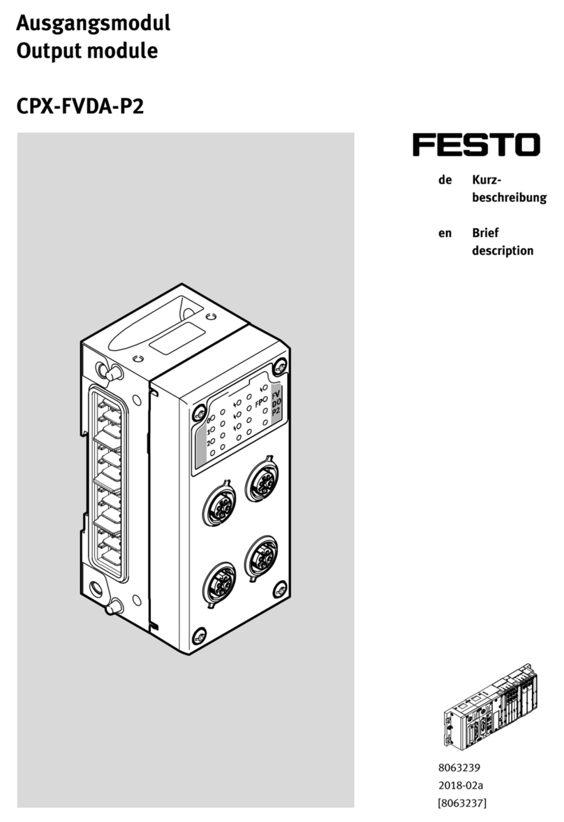 Festo CPX-FVDA-P2 Brief description