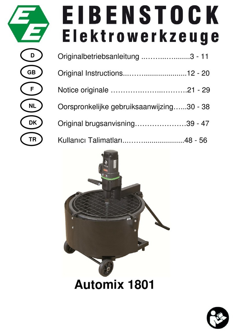 EIBENSTOCK Automix 1801 Original instructions