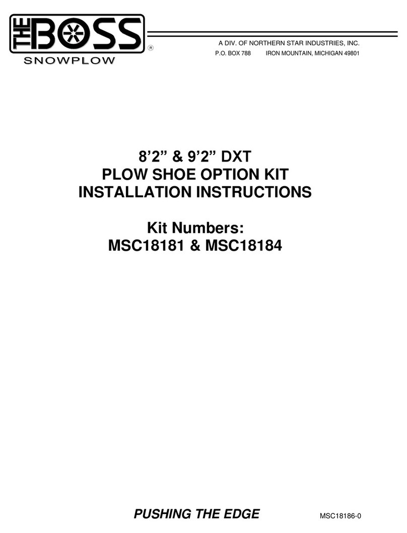 The boss MSC18181 installation instructions