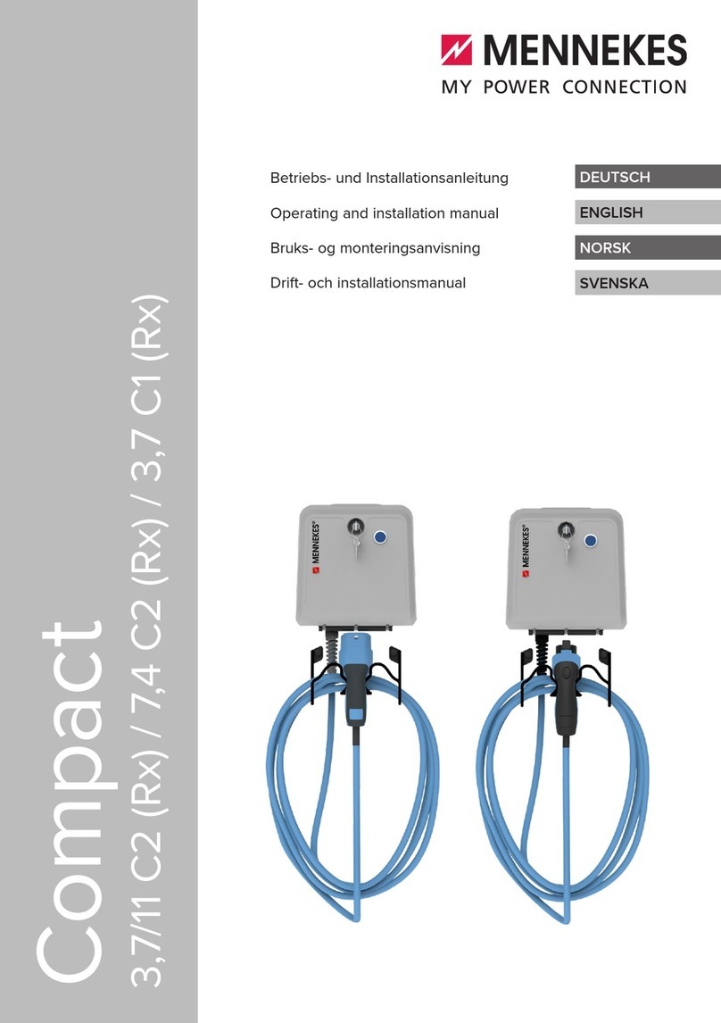 Mennekes Compact Series OPERATING AND INSTALLATION Manual