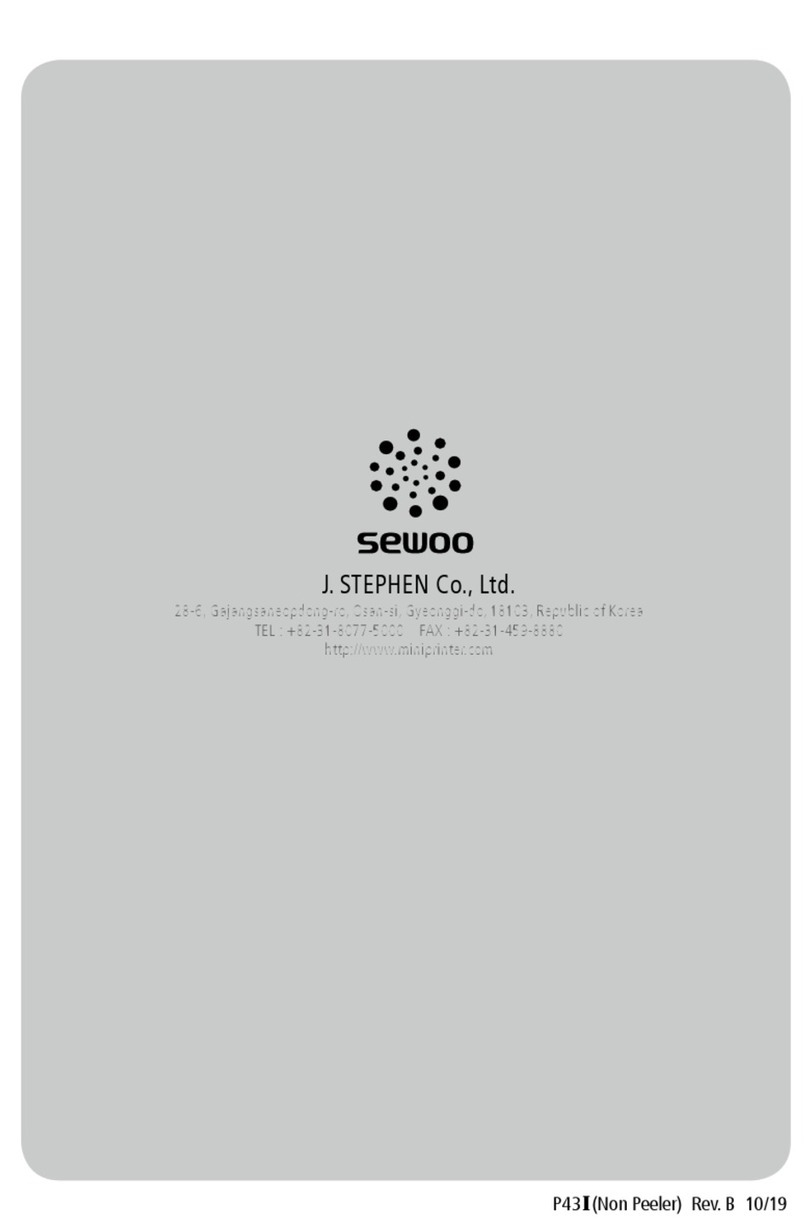SEWOO LK-P43II User manual
