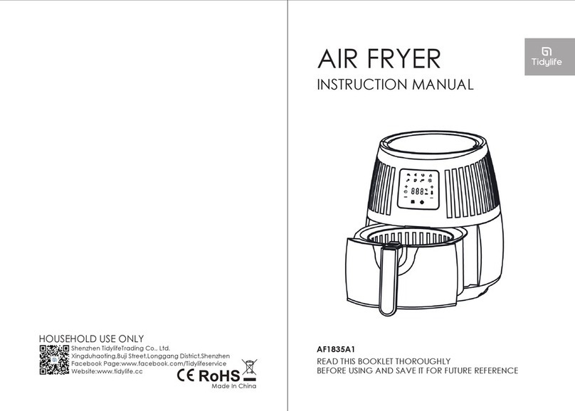 Tidylife AF1835A1 instruction manual