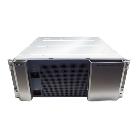 Sony MVS-8000A-C User manual Sony MVS-8000A-C User manual