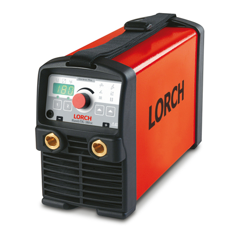 LORCH HandyTIG 180 DC Basic Plus User manual