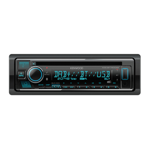 Kenwood KDC-BT740DAB User manual