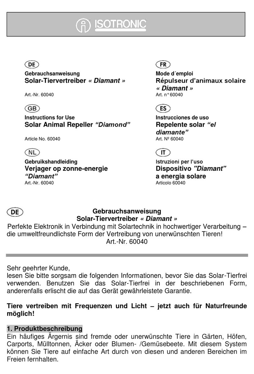 Isotronic 60040 Instructions for use