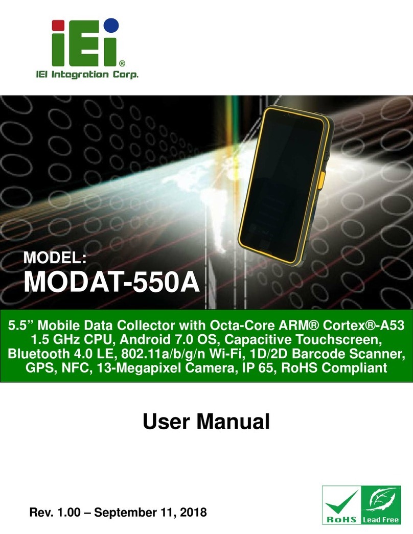 IEI Technology MODAT-550A Series user manual