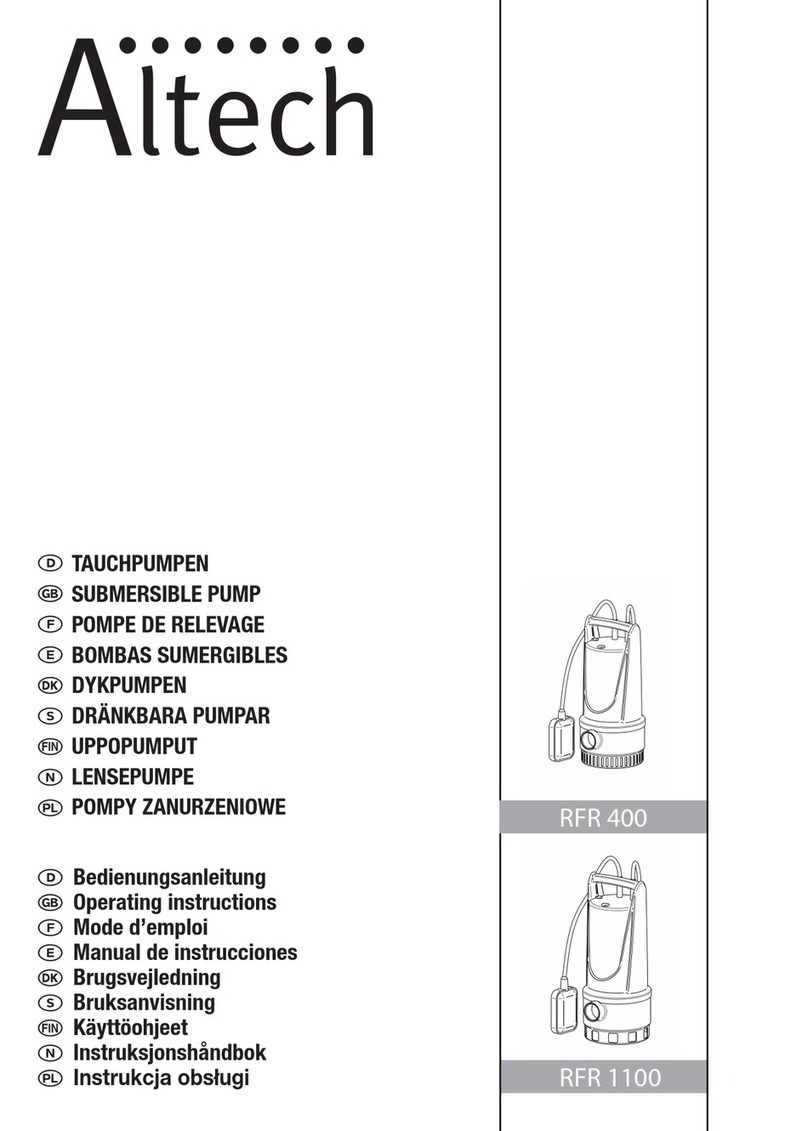 AL Tech RFR 400 operating instructions