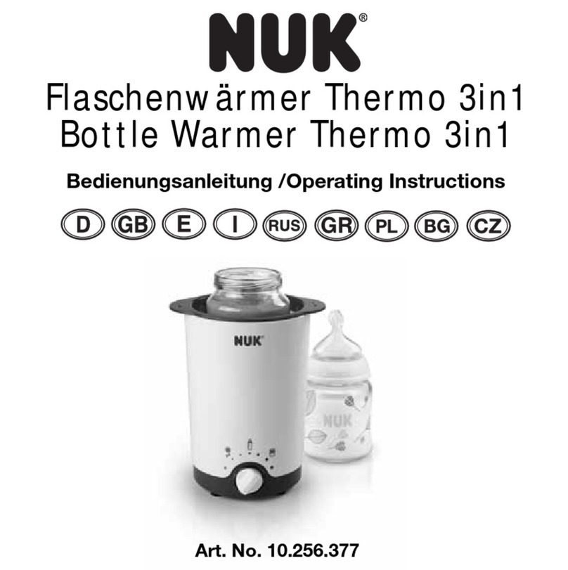 NUK 10.256.377 operating instructions