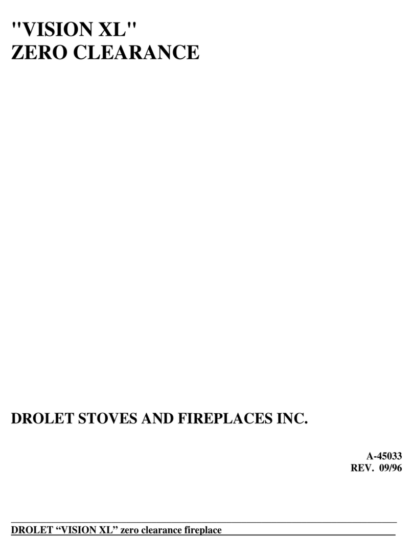 Drolet VISION XL User manual