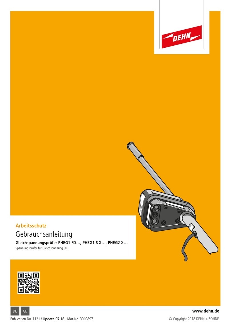 dehn PHEG1 FD Seriesl User manual