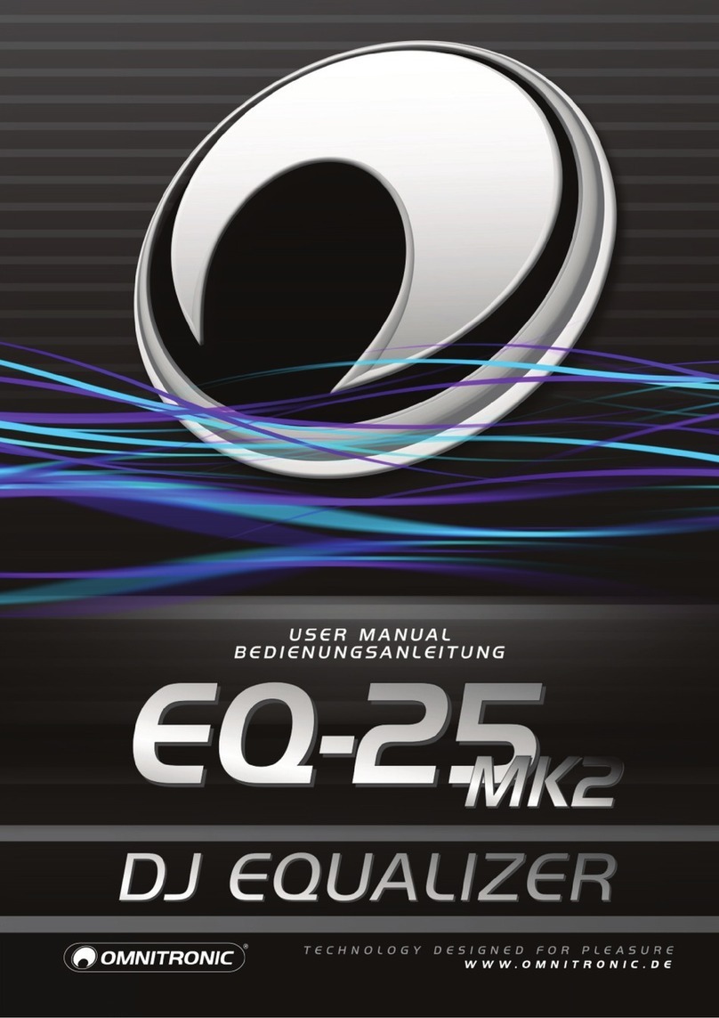 Omnitronic EQ-25 MK2 User manual